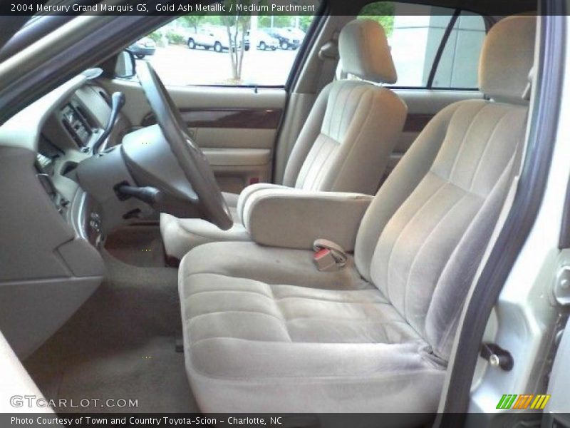 Gold Ash Metallic / Medium Parchment 2004 Mercury Grand Marquis GS
