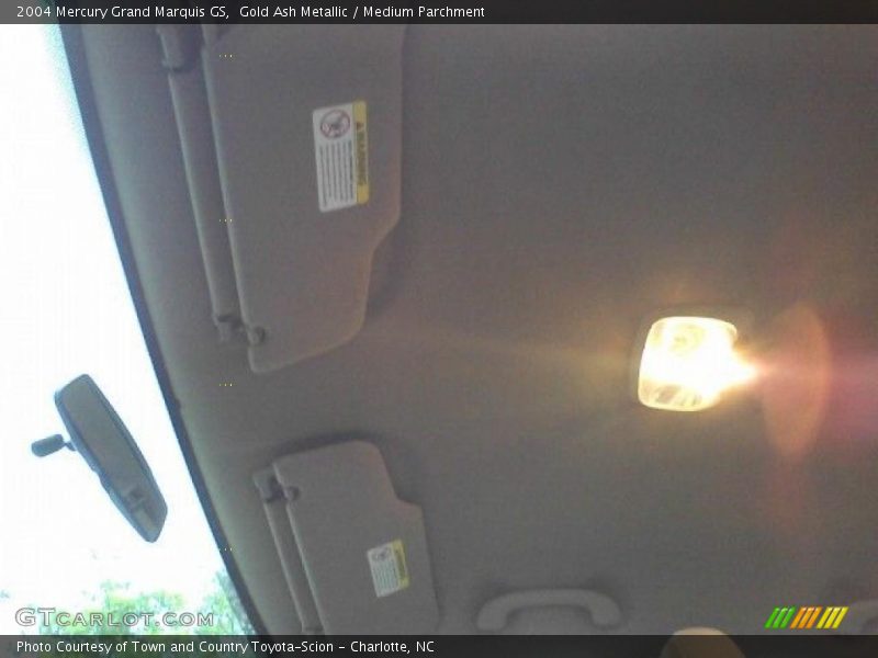 Gold Ash Metallic / Medium Parchment 2004 Mercury Grand Marquis GS