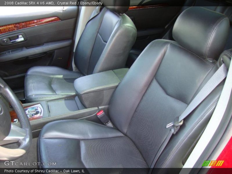 Crystal Red / Ebony/Ebony 2008 Cadillac SRX 4 V6 AWD