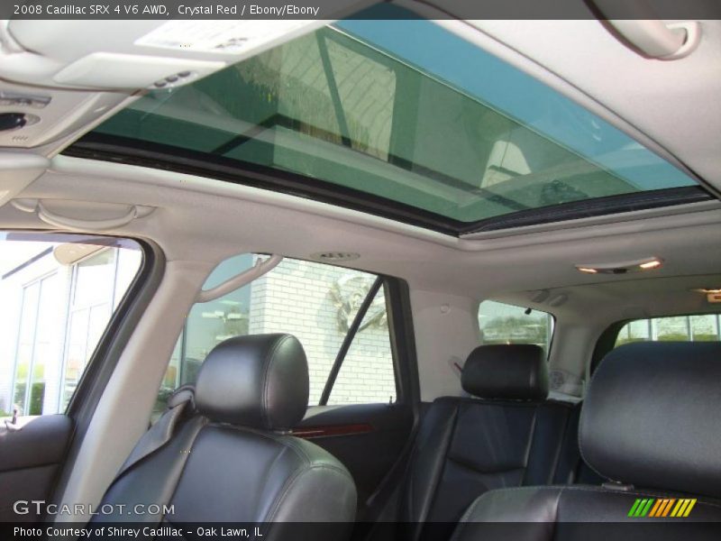Crystal Red / Ebony/Ebony 2008 Cadillac SRX 4 V6 AWD