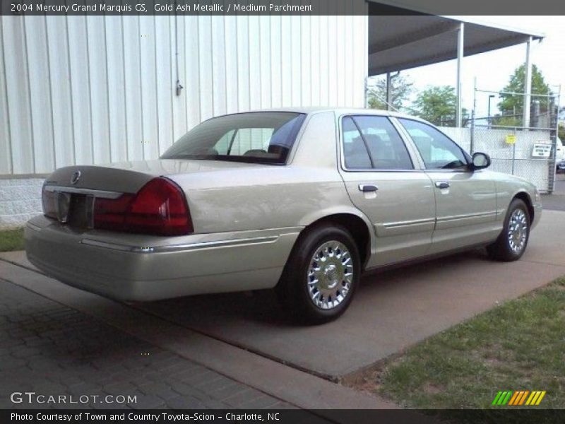 Gold Ash Metallic / Medium Parchment 2004 Mercury Grand Marquis GS