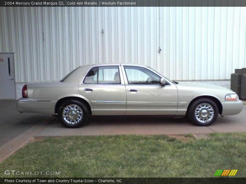 Gold Ash Metallic / Medium Parchment 2004 Mercury Grand Marquis GS