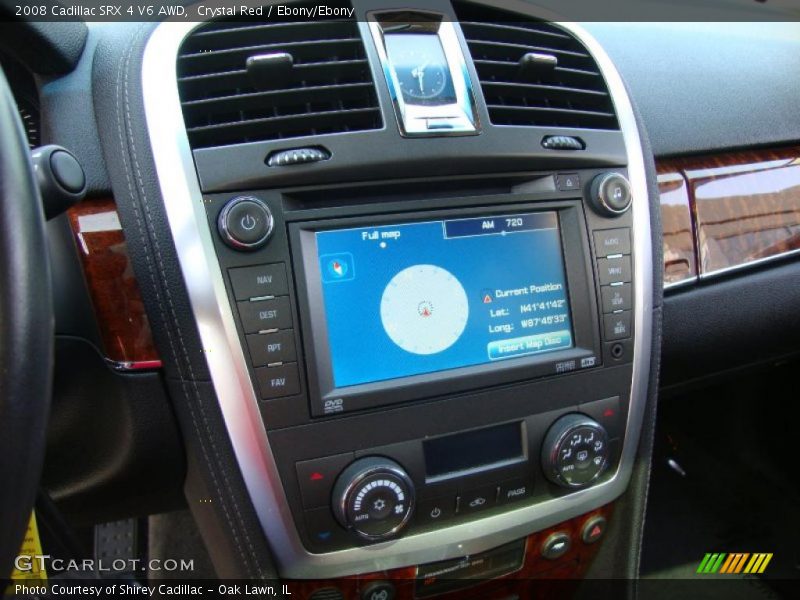Crystal Red / Ebony/Ebony 2008 Cadillac SRX 4 V6 AWD