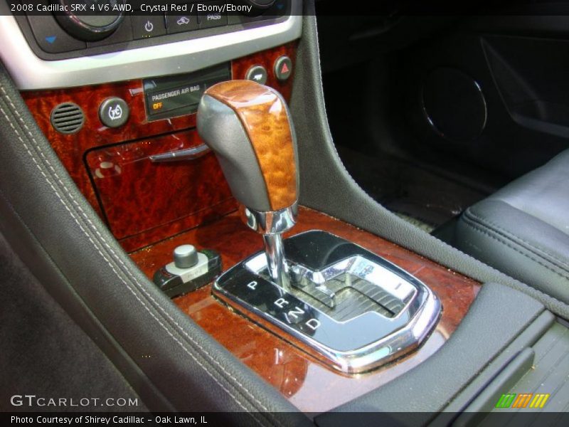 Crystal Red / Ebony/Ebony 2008 Cadillac SRX 4 V6 AWD