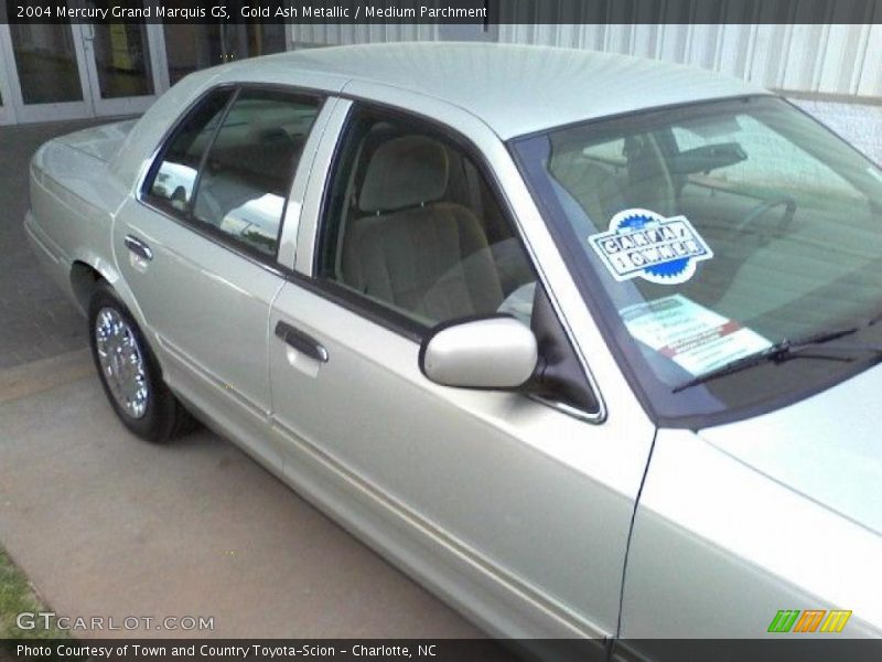 Gold Ash Metallic / Medium Parchment 2004 Mercury Grand Marquis GS