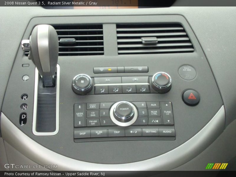 Radiant Silver Metallic / Gray 2008 Nissan Quest 3.5