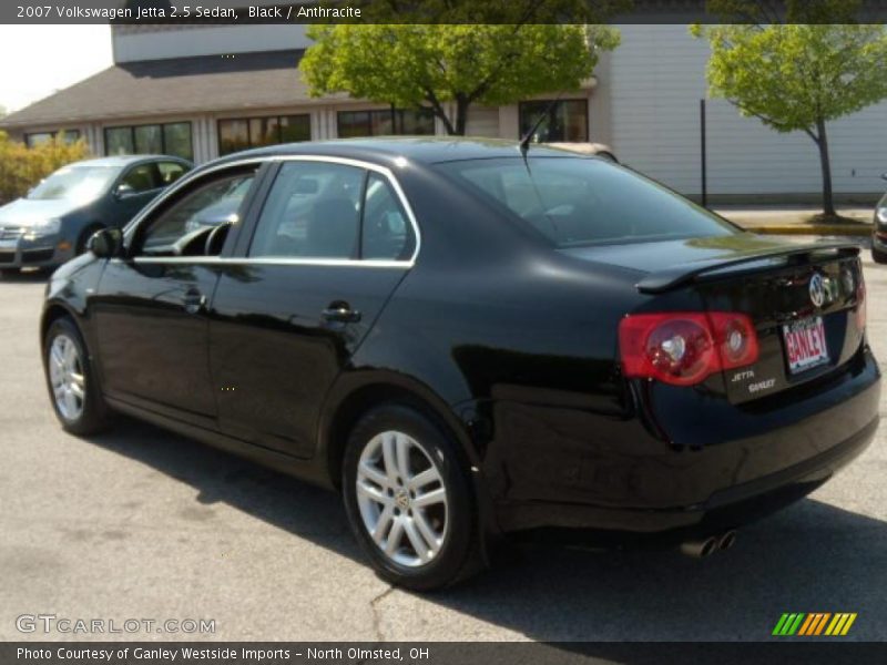 Black / Anthracite 2007 Volkswagen Jetta 2.5 Sedan