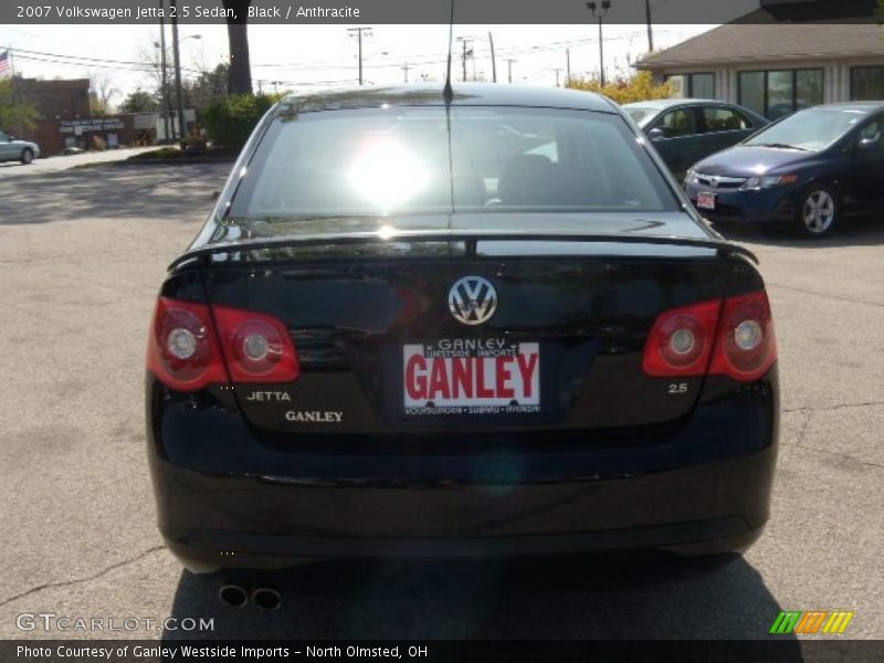 Black / Anthracite 2007 Volkswagen Jetta 2.5 Sedan