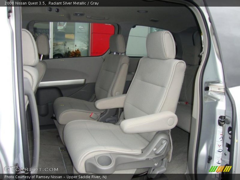 Radiant Silver Metallic / Gray 2008 Nissan Quest 3.5