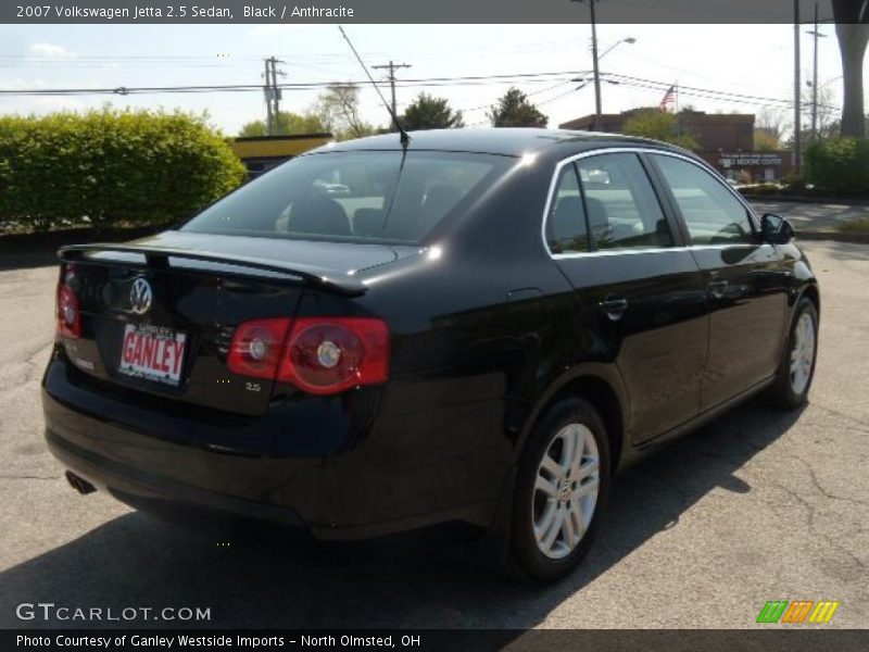 Black / Anthracite 2007 Volkswagen Jetta 2.5 Sedan