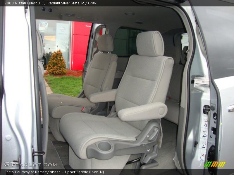 Radiant Silver Metallic / Gray 2008 Nissan Quest 3.5