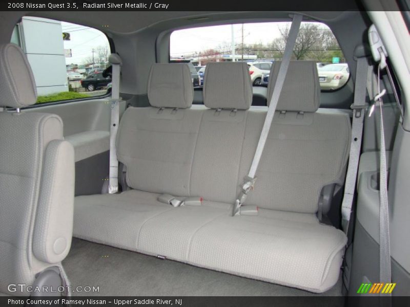 Radiant Silver Metallic / Gray 2008 Nissan Quest 3.5