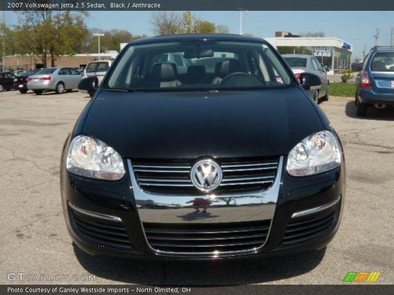 Black / Anthracite 2007 Volkswagen Jetta 2.5 Sedan
