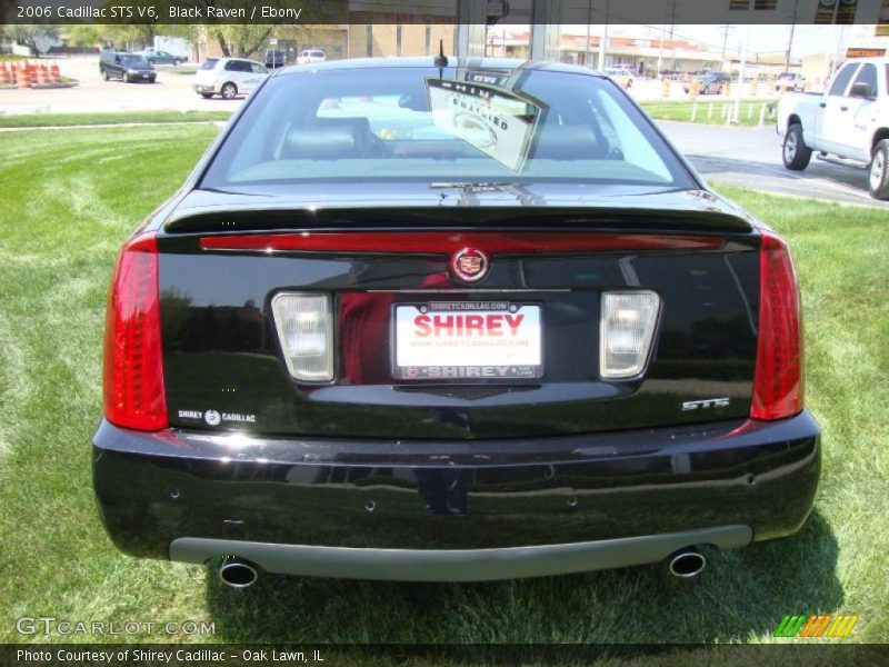 Black Raven / Ebony 2006 Cadillac STS V6