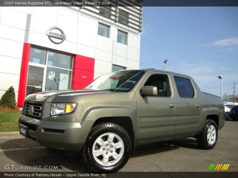 Front 3/4 View of 2007 Ridgeline RTL
