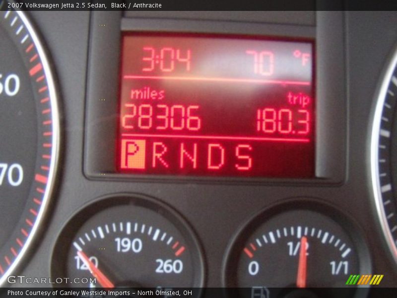 Black / Anthracite 2007 Volkswagen Jetta 2.5 Sedan