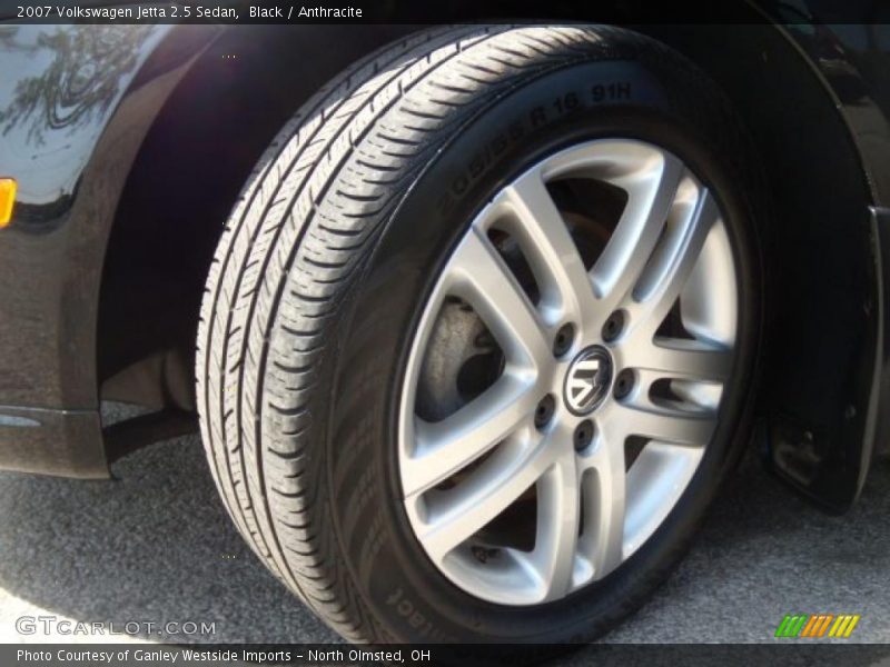 Black / Anthracite 2007 Volkswagen Jetta 2.5 Sedan