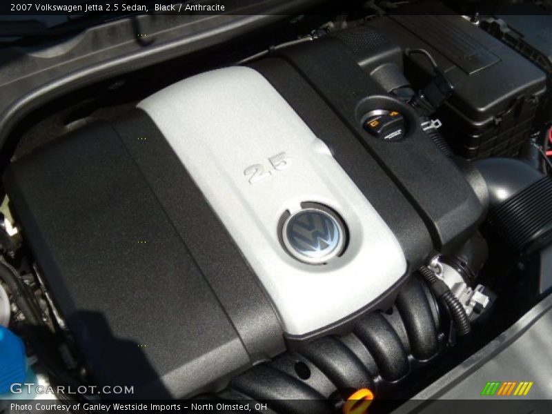 Black / Anthracite 2007 Volkswagen Jetta 2.5 Sedan