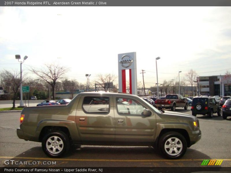  2007 Ridgeline RTL Aberdeen Green Metallic