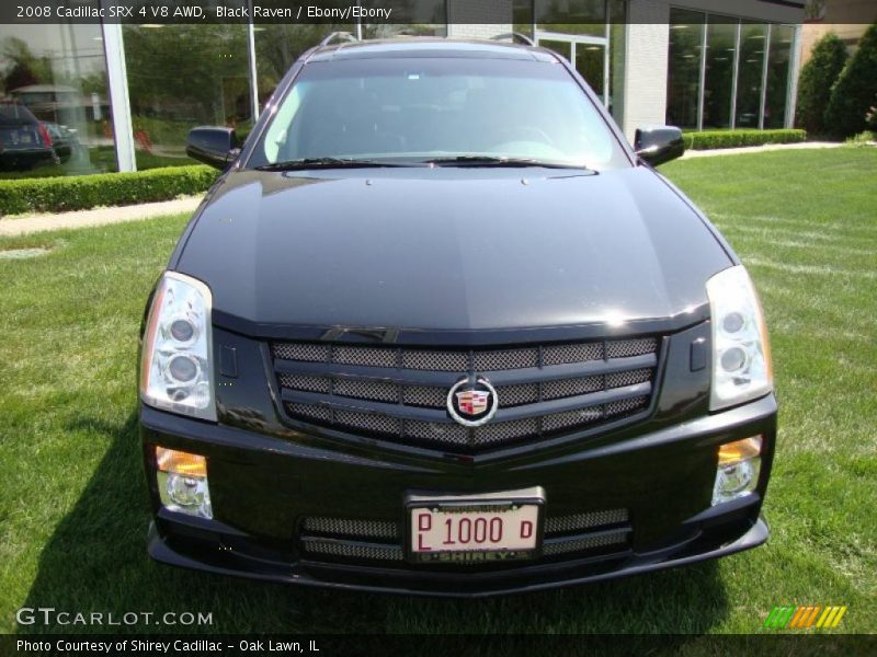 Black Raven / Ebony/Ebony 2008 Cadillac SRX 4 V8 AWD