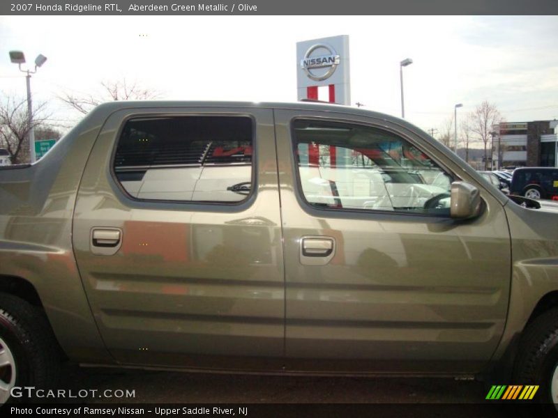Aberdeen Green Metallic / Olive 2007 Honda Ridgeline RTL