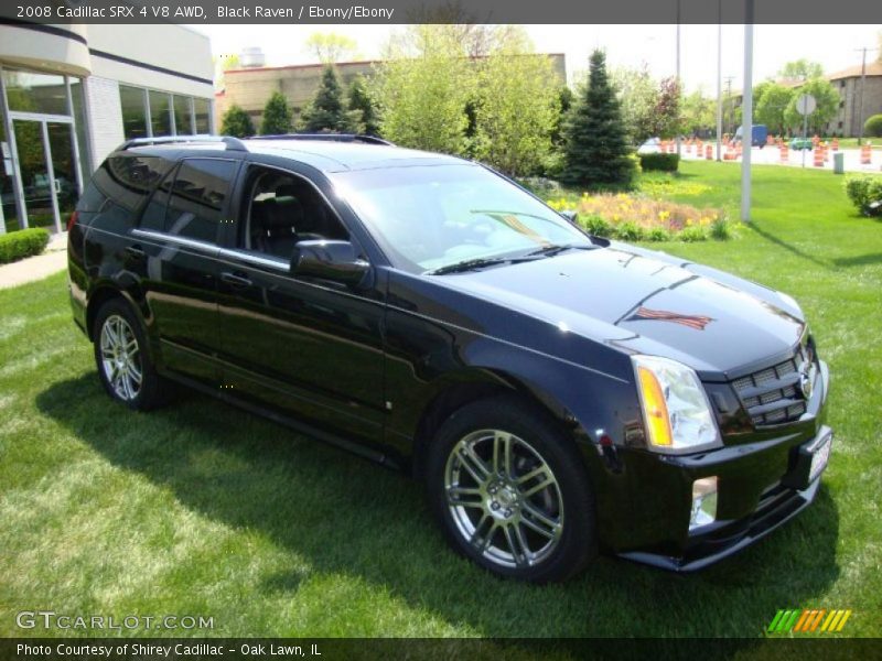 Black Raven / Ebony/Ebony 2008 Cadillac SRX 4 V8 AWD