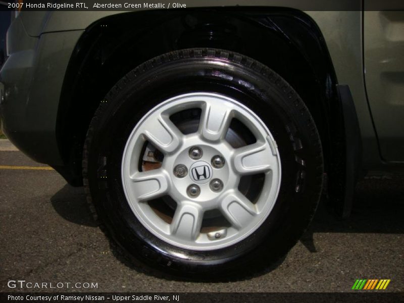 Aberdeen Green Metallic / Olive 2007 Honda Ridgeline RTL