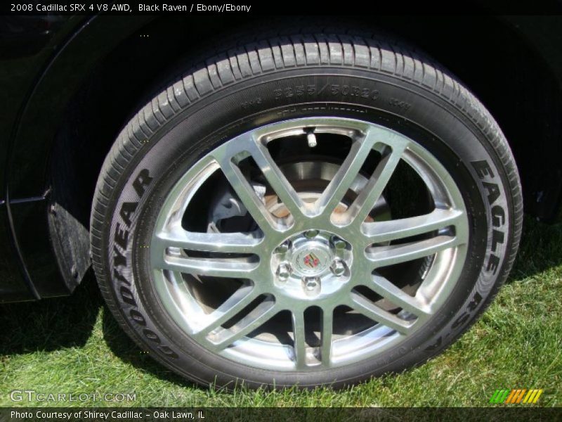 Black Raven / Ebony/Ebony 2008 Cadillac SRX 4 V8 AWD