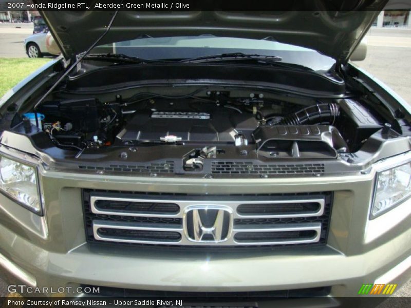 Aberdeen Green Metallic / Olive 2007 Honda Ridgeline RTL
