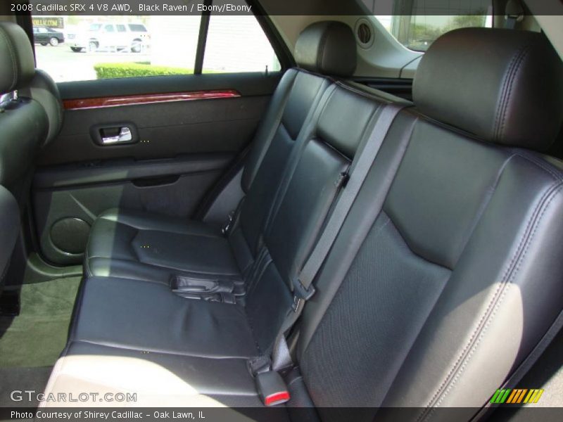 Black Raven / Ebony/Ebony 2008 Cadillac SRX 4 V8 AWD