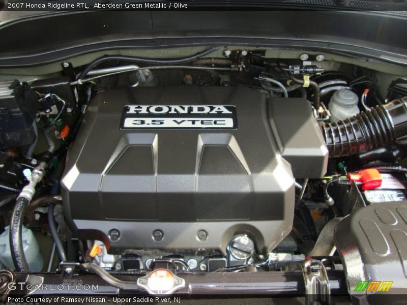 Aberdeen Green Metallic / Olive 2007 Honda Ridgeline RTL