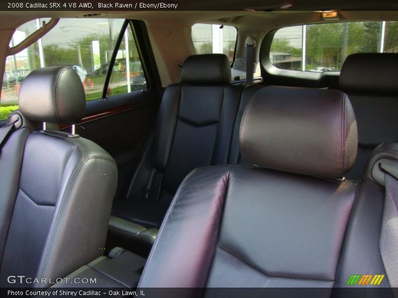 Black Raven / Ebony/Ebony 2008 Cadillac SRX 4 V8 AWD