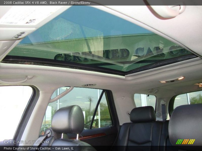 Black Raven / Ebony/Ebony 2008 Cadillac SRX 4 V8 AWD
