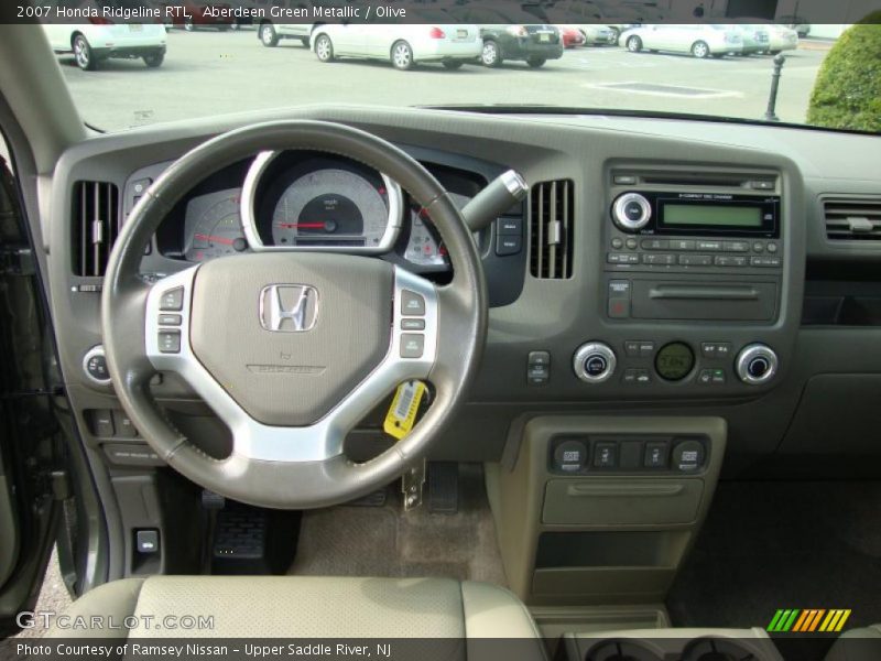 Aberdeen Green Metallic / Olive 2007 Honda Ridgeline RTL