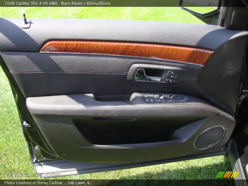 Black Raven / Ebony/Ebony 2008 Cadillac SRX 4 V8 AWD