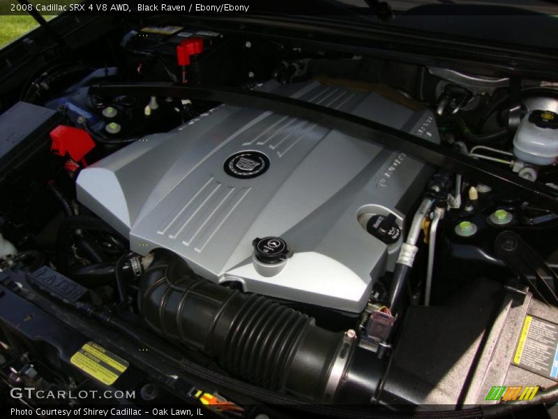 Black Raven / Ebony/Ebony 2008 Cadillac SRX 4 V8 AWD