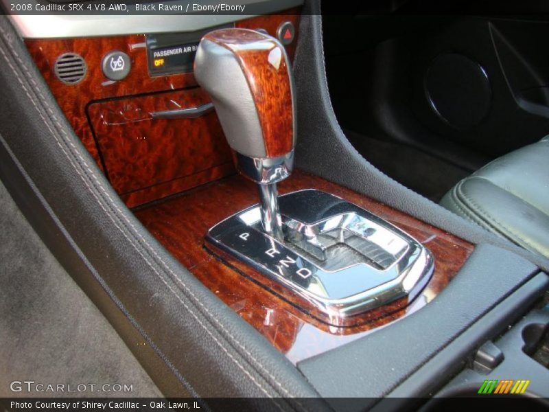 Black Raven / Ebony/Ebony 2008 Cadillac SRX 4 V8 AWD