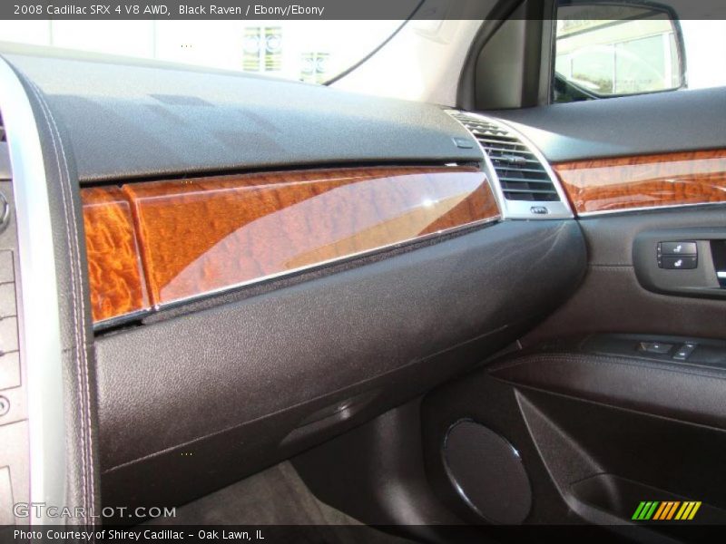 Black Raven / Ebony/Ebony 2008 Cadillac SRX 4 V8 AWD