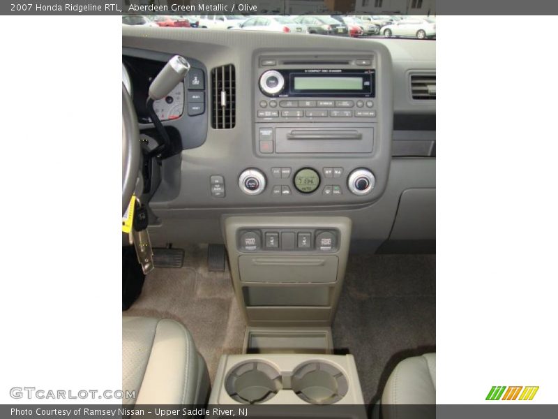 Aberdeen Green Metallic / Olive 2007 Honda Ridgeline RTL