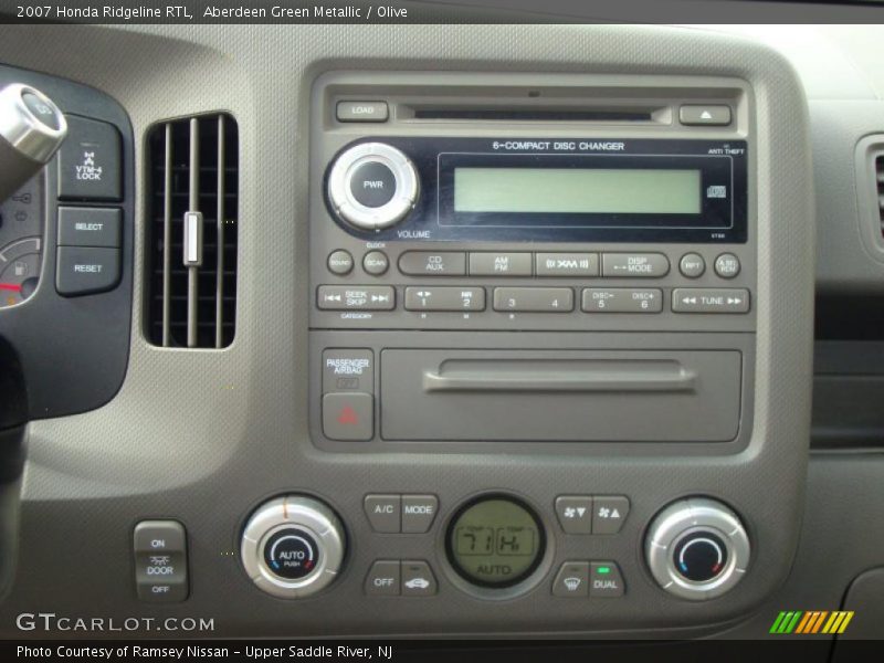 Aberdeen Green Metallic / Olive 2007 Honda Ridgeline RTL