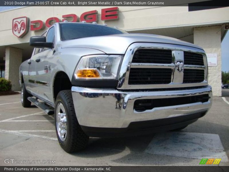 Bright Silver Metallic / Dark Slate/Medium Graystone 2010 Dodge Ram 2500 ST Crew Cab 4x4