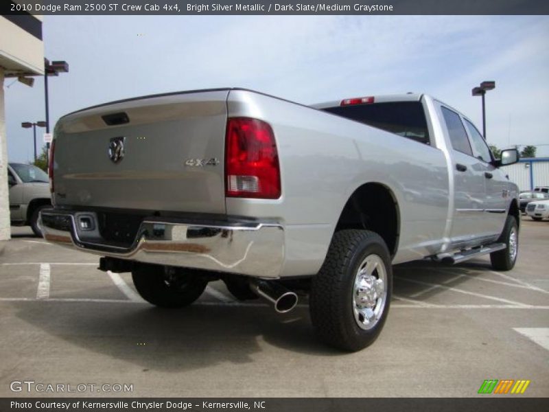 Bright Silver Metallic / Dark Slate/Medium Graystone 2010 Dodge Ram 2500 ST Crew Cab 4x4