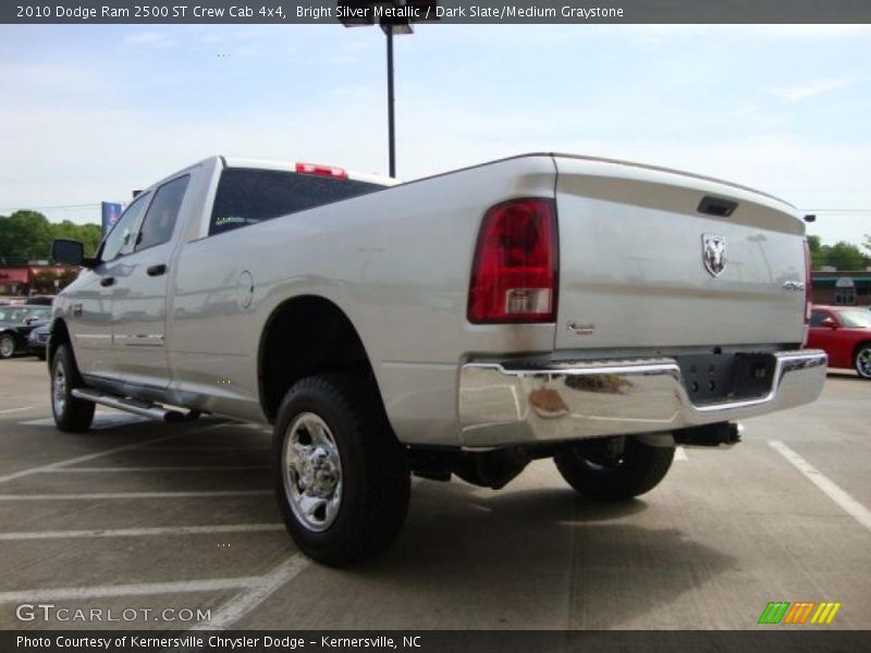 Bright Silver Metallic / Dark Slate/Medium Graystone 2010 Dodge Ram 2500 ST Crew Cab 4x4