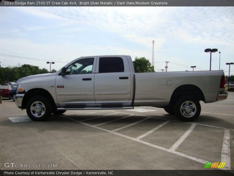 Bright Silver Metallic / Dark Slate/Medium Graystone 2010 Dodge Ram 2500 ST Crew Cab 4x4