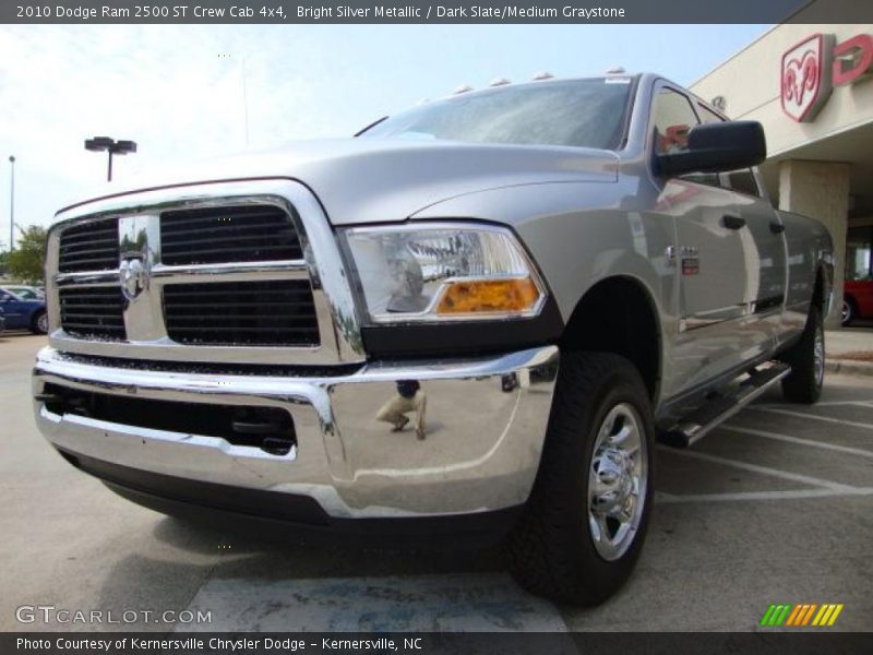 Bright Silver Metallic / Dark Slate/Medium Graystone 2010 Dodge Ram 2500 ST Crew Cab 4x4
