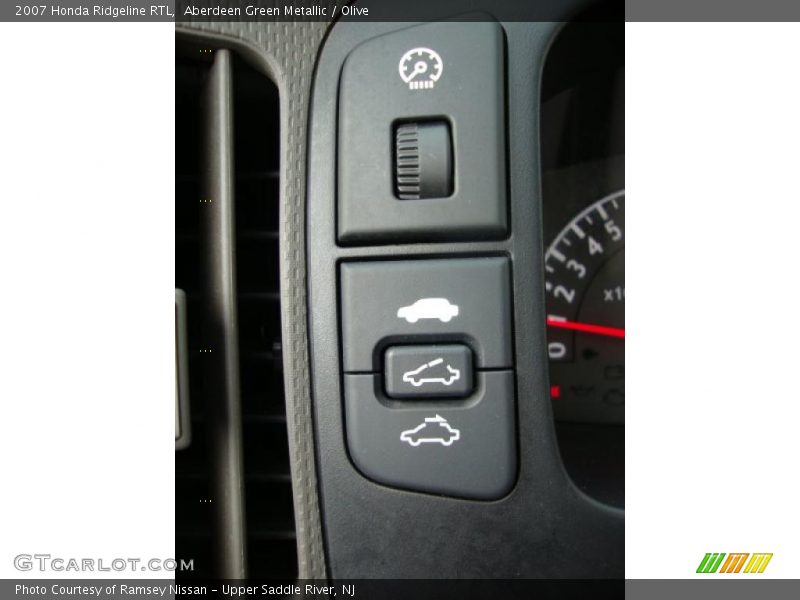 Aberdeen Green Metallic / Olive 2007 Honda Ridgeline RTL