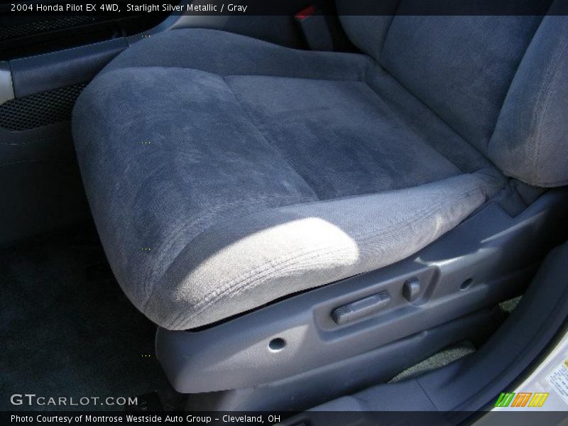 Starlight Silver Metallic / Gray 2004 Honda Pilot EX 4WD
