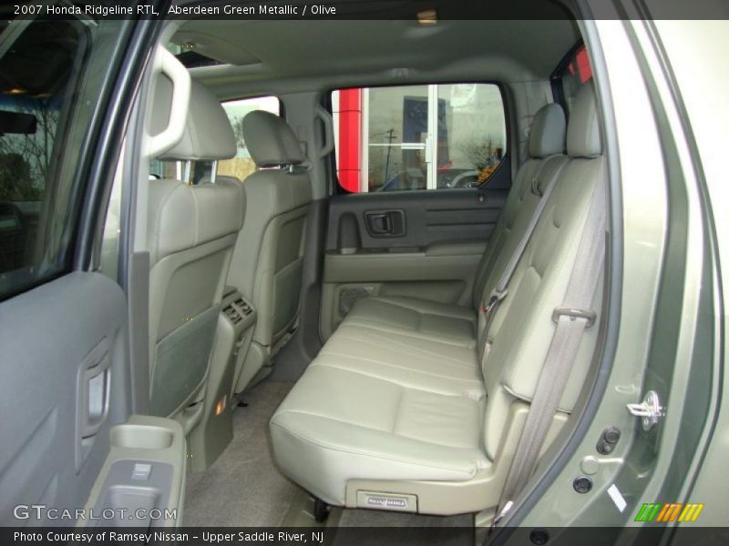 Aberdeen Green Metallic / Olive 2007 Honda Ridgeline RTL