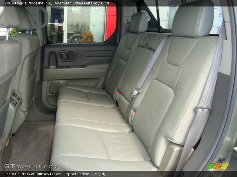Aberdeen Green Metallic / Olive 2007 Honda Ridgeline RTL