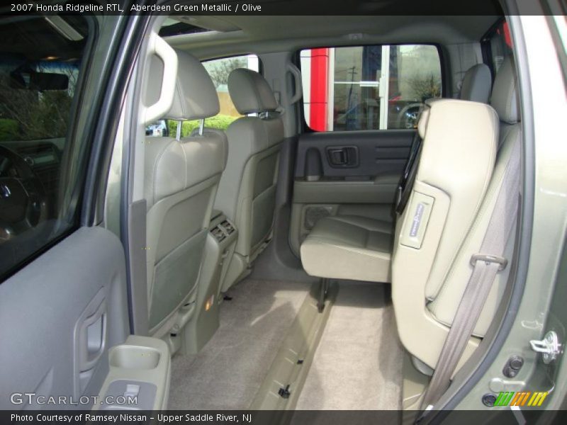 Aberdeen Green Metallic / Olive 2007 Honda Ridgeline RTL